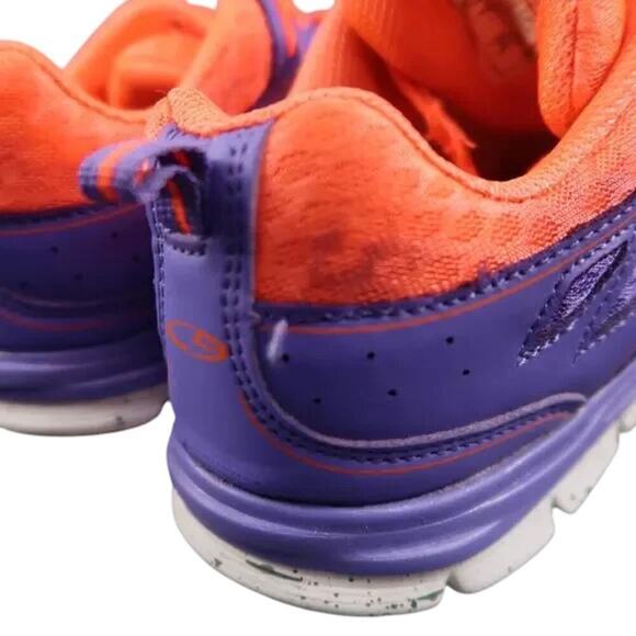Champion Shoes Womens 6.5 Athletic Trainer Running Comfort Walking Purple Orange - Picture 11 of 13